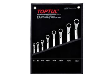 45° Offset Double Ring  Wrench Set