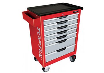 227PCS W/7-Drawer Tool Trolley  PRO-LINE SERIES - RED