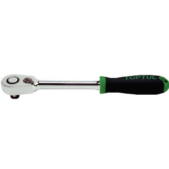 Compact Head Reversible Ratchet Handle with Quick Release