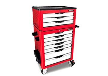 104PCS W/3-Drawer Tool Chest  NEW PRO-LINE SERIES - RED