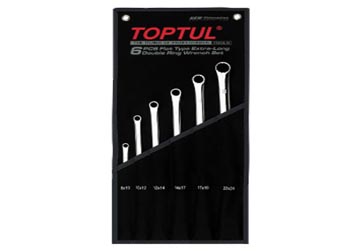 Flat Type Extra-Long  Double Ring Wrench Set