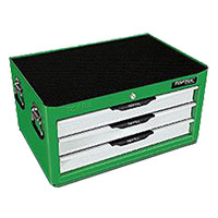 3-Drawer Middle Tool Chest   PRO-LINE SERIES - GREEN