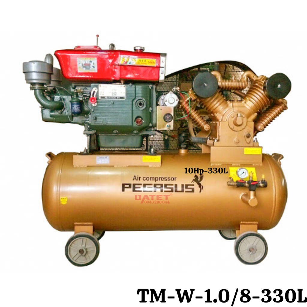 (Tiếng Việt) Máy nén khí chạy bằng dầu Diesel TM-W-1.0/8-330L